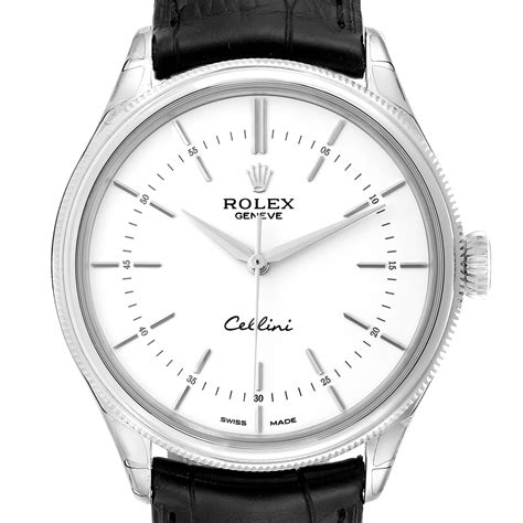 rolex cellini time in 18 ct white gold|rolex cellini price list.